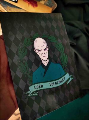 Lord Voldemort,sticker,bookmark