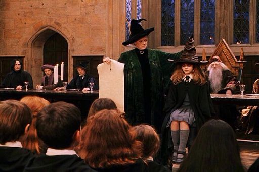 هرماینی گرنجر و کلاه گروه بندی